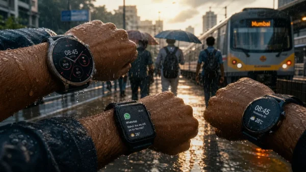 These waterproof smartwatches withstand workouts, swims, and monsoon commutes effortlessly