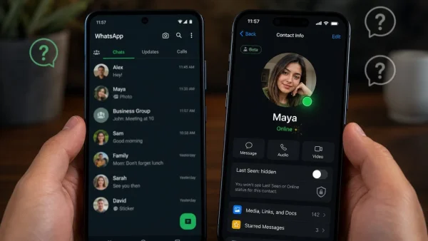 WhatsApp Tests Green Dot for Online Status: Privacy and User Experience Insights