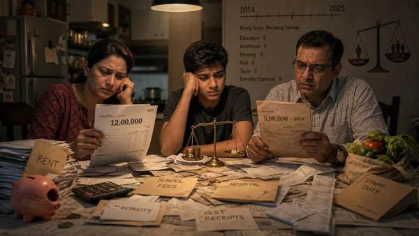 ₹12 Lakh Today, ₹5.8 Lakh Then? The Taxpayer&rsquo;s Real-Income Problem Behind the Headline