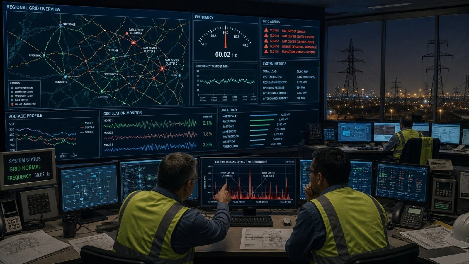AI Data Centers Face Equipment Strain Amid Power Fluctuations