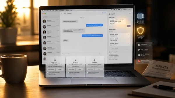 ChatGPT for Mac: Enhancing iMessage with AI-Powered Replies and Privacy Concerns