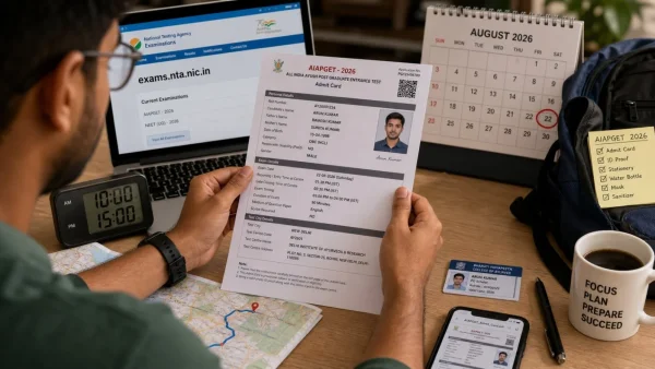 AIAPGET 2026 Admit Card Released: Essential Details for AYUSH Candidates
