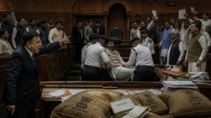 Delhi Assembly Erupts Over 22,000-Crore Rice Allegation