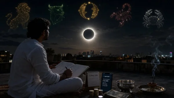August 2026 Surya Grahan: Financial Shifts and Zodiac Insights During Amavasya