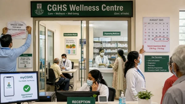 CGHS Wellness Centres to Remain Open During NEET PG 2026 Amid Fake Closure Notice