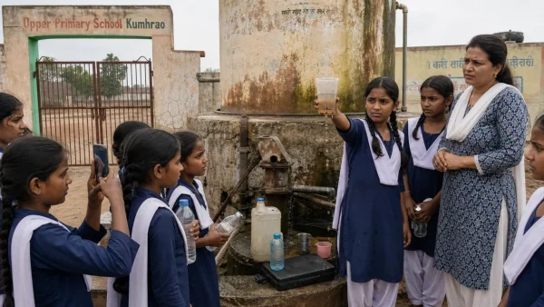 &ldquo;Chief Minister, the Water in Our School Is Dirty&rdquo;: Mainpuri Students Appeal for Help
