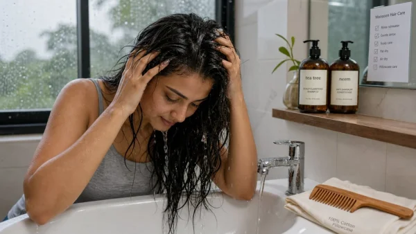 Monsoon Hair Care: Combat Greasy Scalp and Dandruff with Expert Tips
