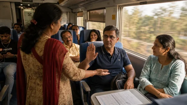 Passenger’s Firm No to Seat Swap on Indian Train Sparks Etiquette Debate