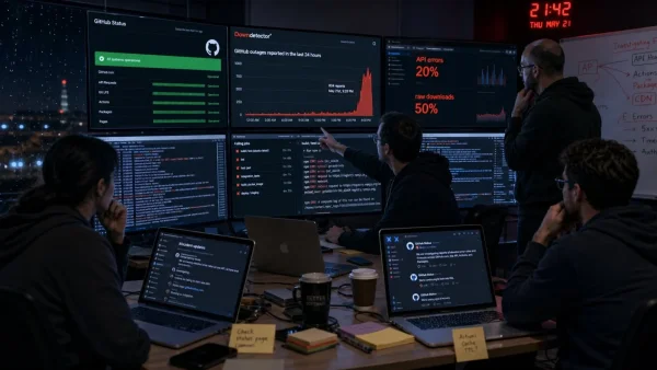 GitHub Outage Affects Developer Workflows