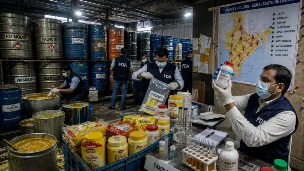 Fake Desi Ghee Factory Busted in Gujarat: 30,000 Litres Seized, Multi-State Supply Network Under Scanner
