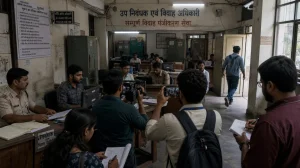 Gwalior Office Under Fire for Private Workers