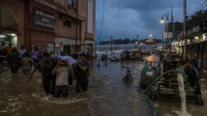 Varanasi Flooded After Intense 20-Hour Rainfall