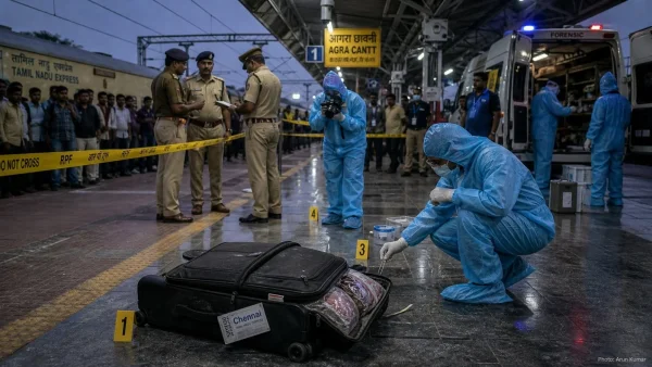 Dismembered Human Remains Found in Suitcase on Tamil Nadu Express, Probe Underway