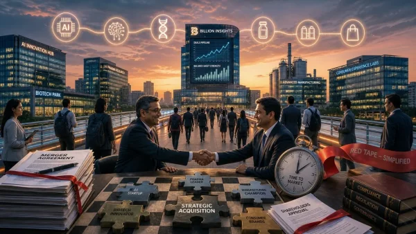 India Inc's M&A Surge in AI and Tech