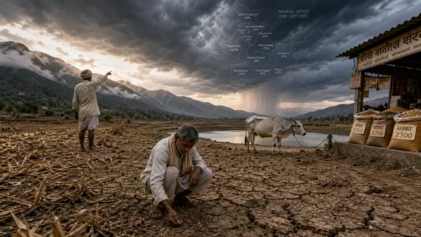 Monsoon Deficit Threatens India's Agriculture and Economy
