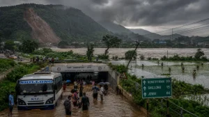 Heavy Monsoon Rains Threaten East India