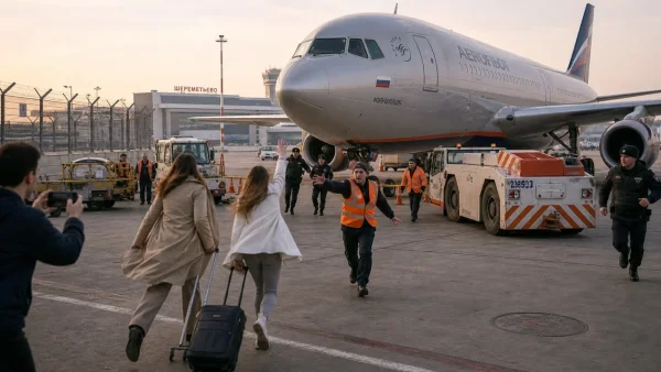 Tarmac Dash at Moscow Airport Sparks Debate on Airside Security and Safety Protocols