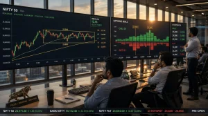 Nifty 50 Tests Resistance at 25,000 Amid Consolidation