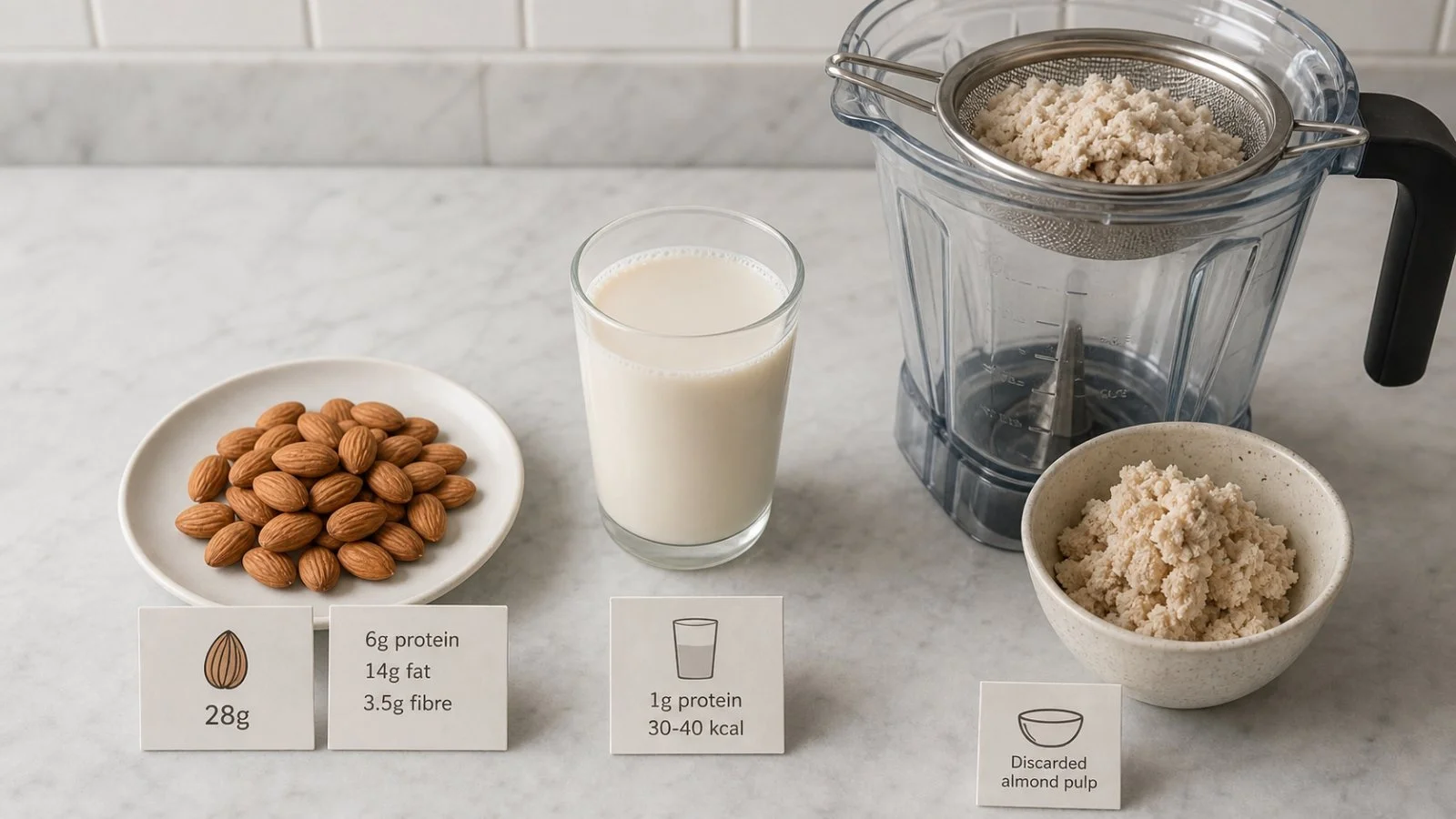 Nutritional Showdown: Whole Almonds vs. Almond Milk
