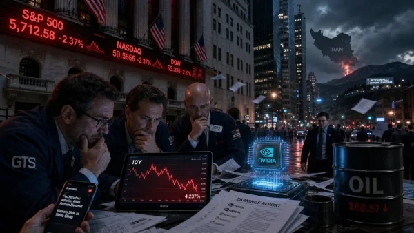 Wall Street Cautious Amid Nvidia and Inflation Concerns