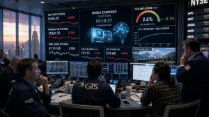 Stocks Brace for Nvidia Earnings and Inflation Data