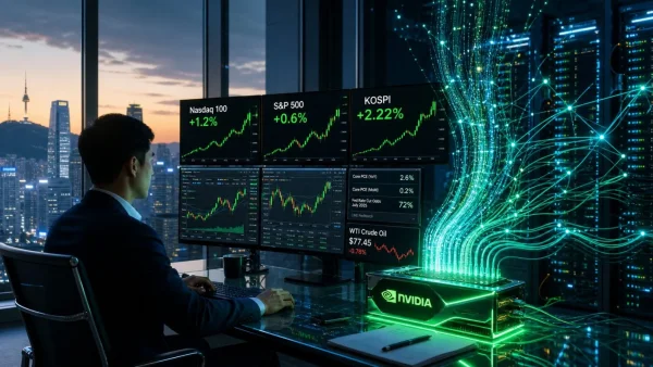 Nvidia's AI Outlook Lifts Nasdaq and Asia Stocks