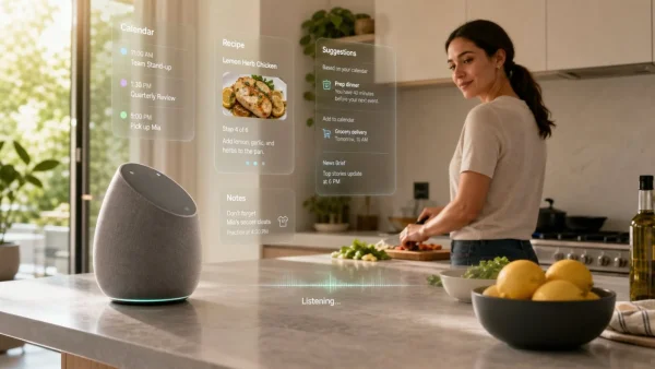OpenAI’s AI Companion: A Movable, Screenless Smart Speaker for Homes