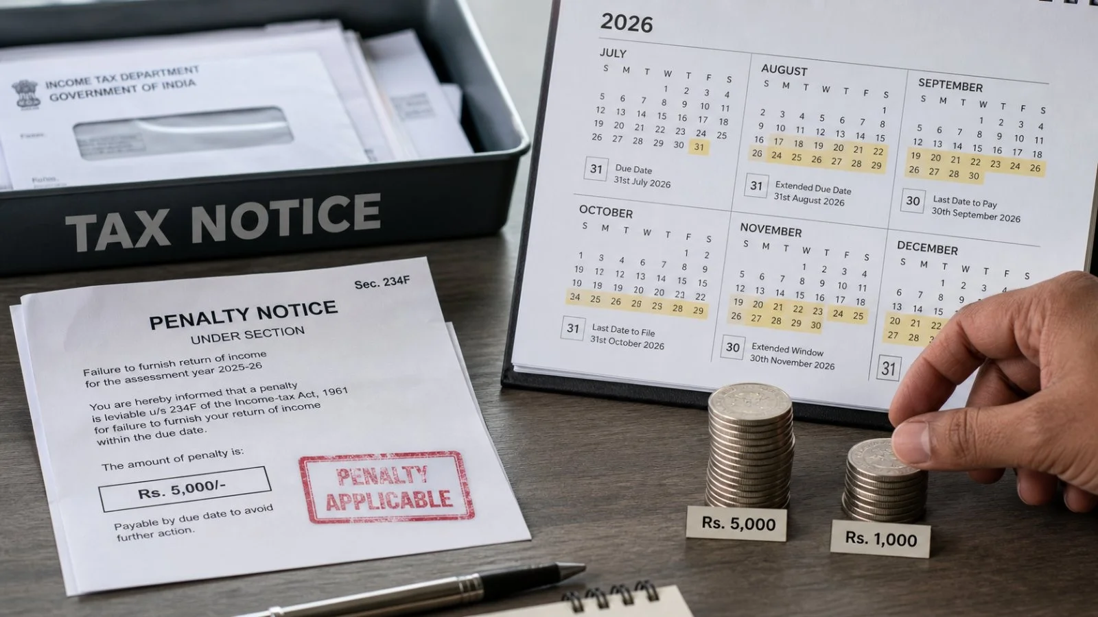 Protect Your Finances: Navigate ITR Filing Deadlines and Penalties