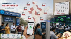 Bank Holidays Affect Branch Access on Raksha Bandhan