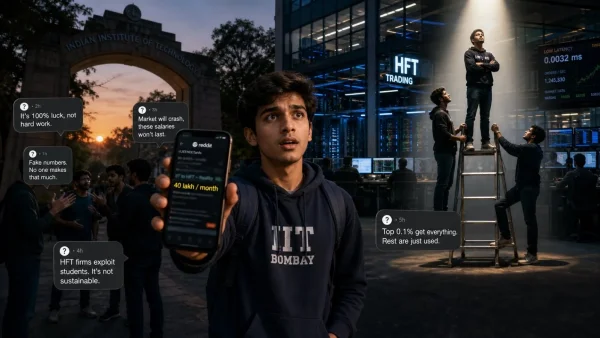 HFT Internship Claim Sparks Debate on Elite Engineering Compensation in India