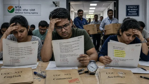 UGC NET 2026: NTA Cancels Three Papers After Repeated Questions, Typos and Factual Errors