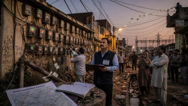 Unauthorised Power Connections in Noida Raise Concerns