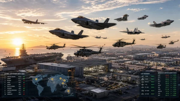 Air Power Dominance in 2026: US Leads with Modern Fleets and Industrial Strength