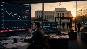 US Payrolls Drop Shifts Focus to Fed