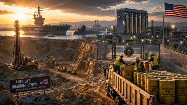 US Uranium Production Surges Amid Strategic Push for Nuclear Fuel Independence