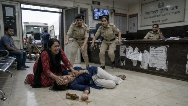 Woman Allegedly Consumes Poison Inside Police Station After Complaint Goes Unheard