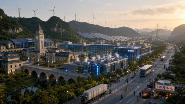 China's Westward Data Centre Shift for AI Growth