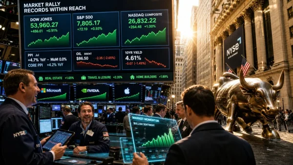 Wall Street Eyes Record Highs on Cooling Inflation