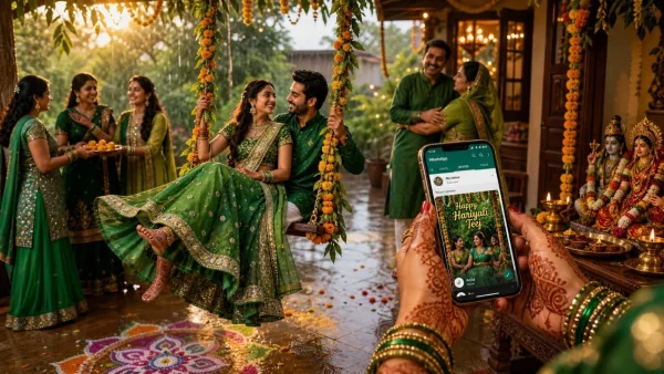Celebrate Hariyali Teej 2026 with Heartfelt Wishes and Timeless Traditions