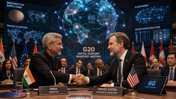 India Joins 25-Nation Coalition to Influence Global 6G Network Standards