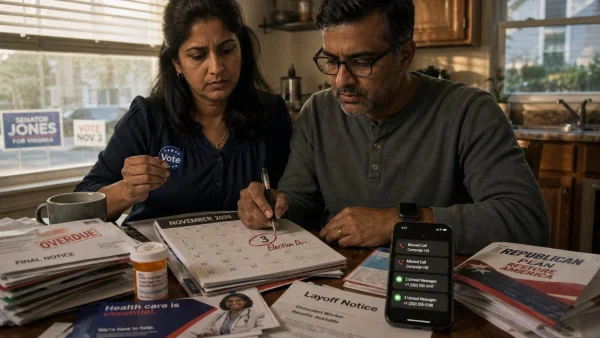 Indian-American Voters Lean Democratic Amid Political Exhaustion and Limited Outreach