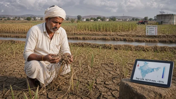India's Monsoon Woes: Below-Normal Rainfall Predicted