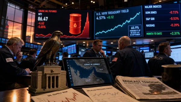 Oil Spike and Fed Signals Shift Market Focus