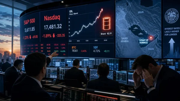 Oil Surge and Rate Hike Fears Hit US Stock Futures