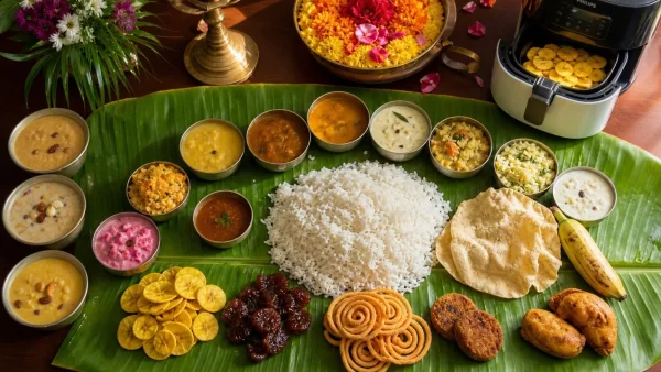 Discover the Flavors of Onam Sadhya and Air Fryer Tips