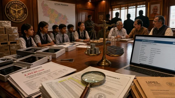 UP's 2,374.60 Crore Tablet Plan Raises Cost Questions